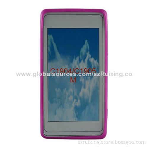 TPU Case for Samsung/Sony/Xperia M/C1904/C1905 M